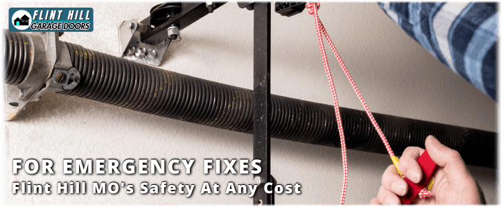 Broken Garage Door Spring Flint Hill MO